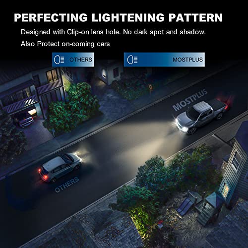 Mostplus Headlight Assembly Compatible With 2007-2013 Chevy Chevrolet Silverado 1500 2500 3500 Front Lamp With Sequential Turn Light/Led Drl-Chrome Housing/Clear Lens/Amber Reflector #TOP4