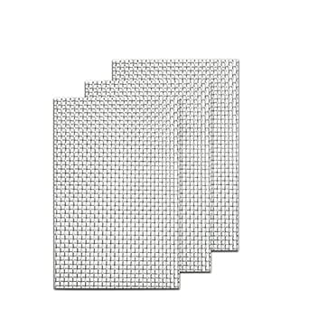 Grillage Anti Rongeur 1/3 Treillis Métallique Tressé En Acier