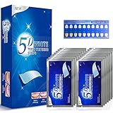 🦷EMBALAJE DE VALOR: una caja bien sellada viene con 14 bolsas de 28 tiras de blanqueamiento dental, una guía de tonos de dientes, una guía del usuario. El uso constante del kit mantendrá sus dientes blancos y relucientes.