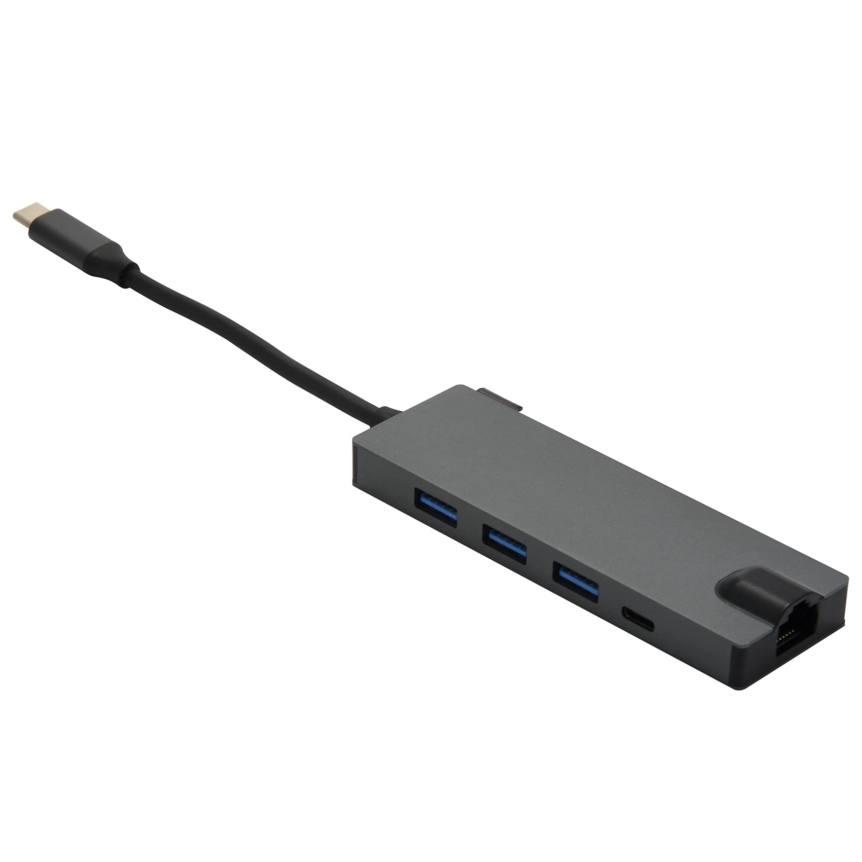 USB C Hub Adattatore multiporta con 3 USB2.0 PD3.0 Ricarica rapida SD/TF -Compatibile RJ45 1000M Docking Station