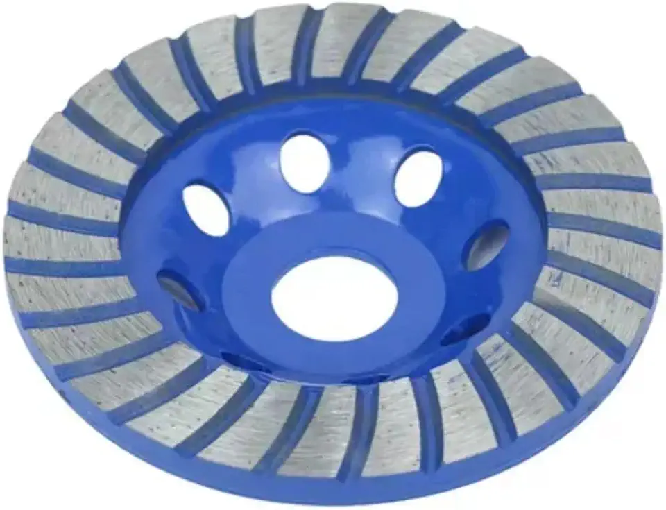 DISCO REBOLO DIAMANTADO DESBASTE TURBO CONCRETO 115MM