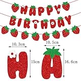 Zoom IMG-1 bieufbji fragola decorazione di compleanno Zoom IMG-1 bieufbji fragola decorazione di compleanno
