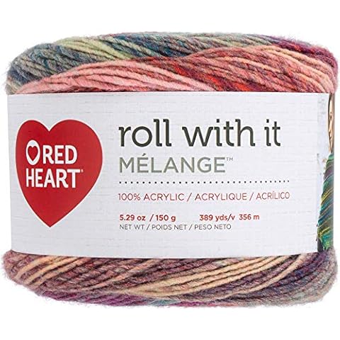 Red Heart Yarn ROLL W/IT MELNG Hollywood, One Size Cover