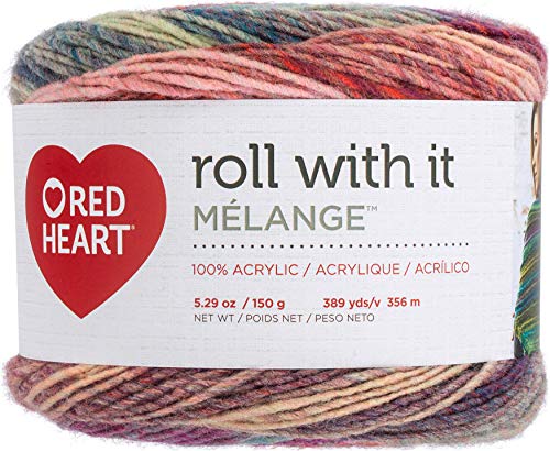 Image of Red Heart Roll with It Melange Yarn - Hollywood