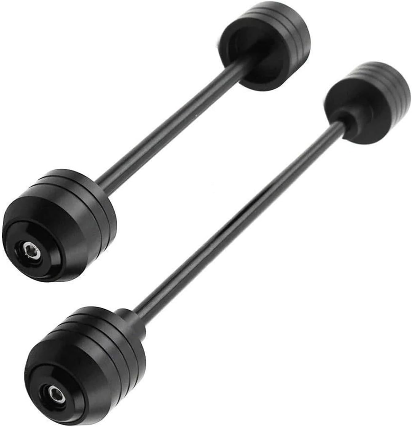 Motorcycle Wheel Protector for BMW F800R F 800 R 2009 2010 2011 2012 2013 2014 Motorcycle Front & Rear Axle Fork Crash Sliders Wheel Protector(Black)