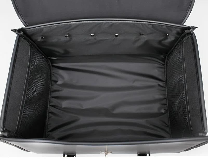 サドルバッグ ユニバーサル バイク用 ブラック バックシートバッグ サイド 防水 ラゲッジバッグ アウトドア カジュアル 大容量 ト
