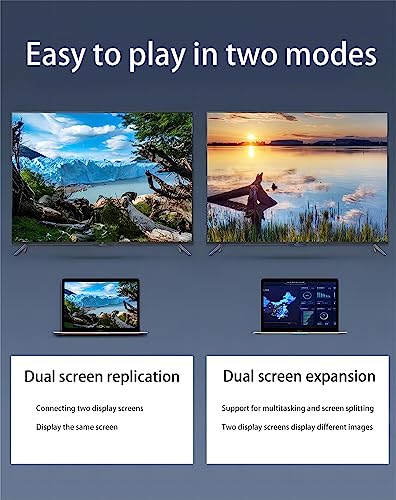 SZFUDIGO VGA to HDMI Adapter,Compatible for Desktop, Laptop, Monitor, Projector, HDTV, Xbox and More
