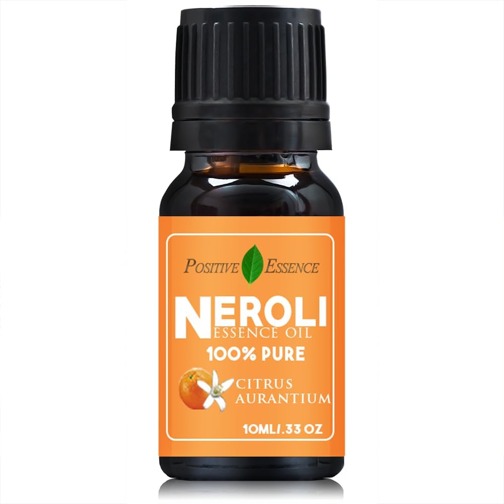 Neroli Essence Oil – Citrus Aurantium Essence Oil, Bright and Refreshing Natural Citrus Aroma for Diffuser, Home Fragrance, and Skin Care – 10mL (0.33 fl oz)