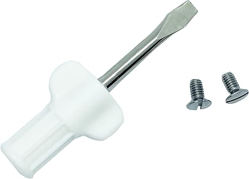 DREAMSTITCH 820832005 Large Screwdriver and 2 Pcs Multi Purpose Screw M4X0.7 L=6 SM4040655SN-1 for Janome, Brother, Singer, Juki, Kenmore and All Brand Sewing Machine