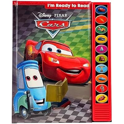 Disney Pixar Cars - I'm Ready to Read with Lightning McQueen - Play-a-Sound - PI Kids