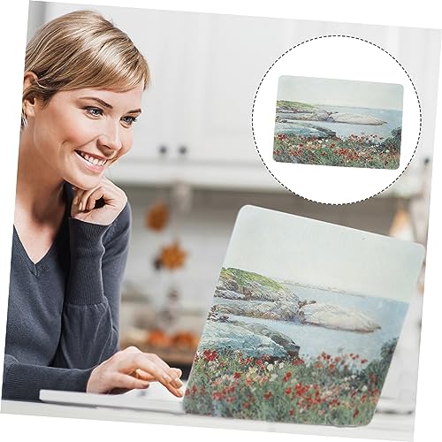 Funda rígida para portátil con base antidesgaste carcasa protectora gris 5