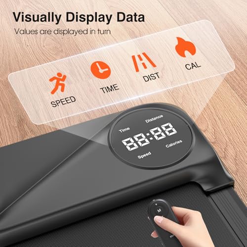 Dripex Under Desk Treadmill, Walking Pad Treadmill with