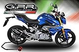 Hergestellt in Italien GPR FURORE EVO4 CARBONIO OVAL BMW G 310 R - GS 2017/2018 DÄMPFER + RACING KRÜMMER/ROHR