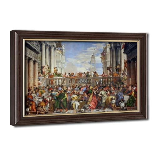 Toile Paolo Veronese The Wedding at Cana pour habiller un mur vide