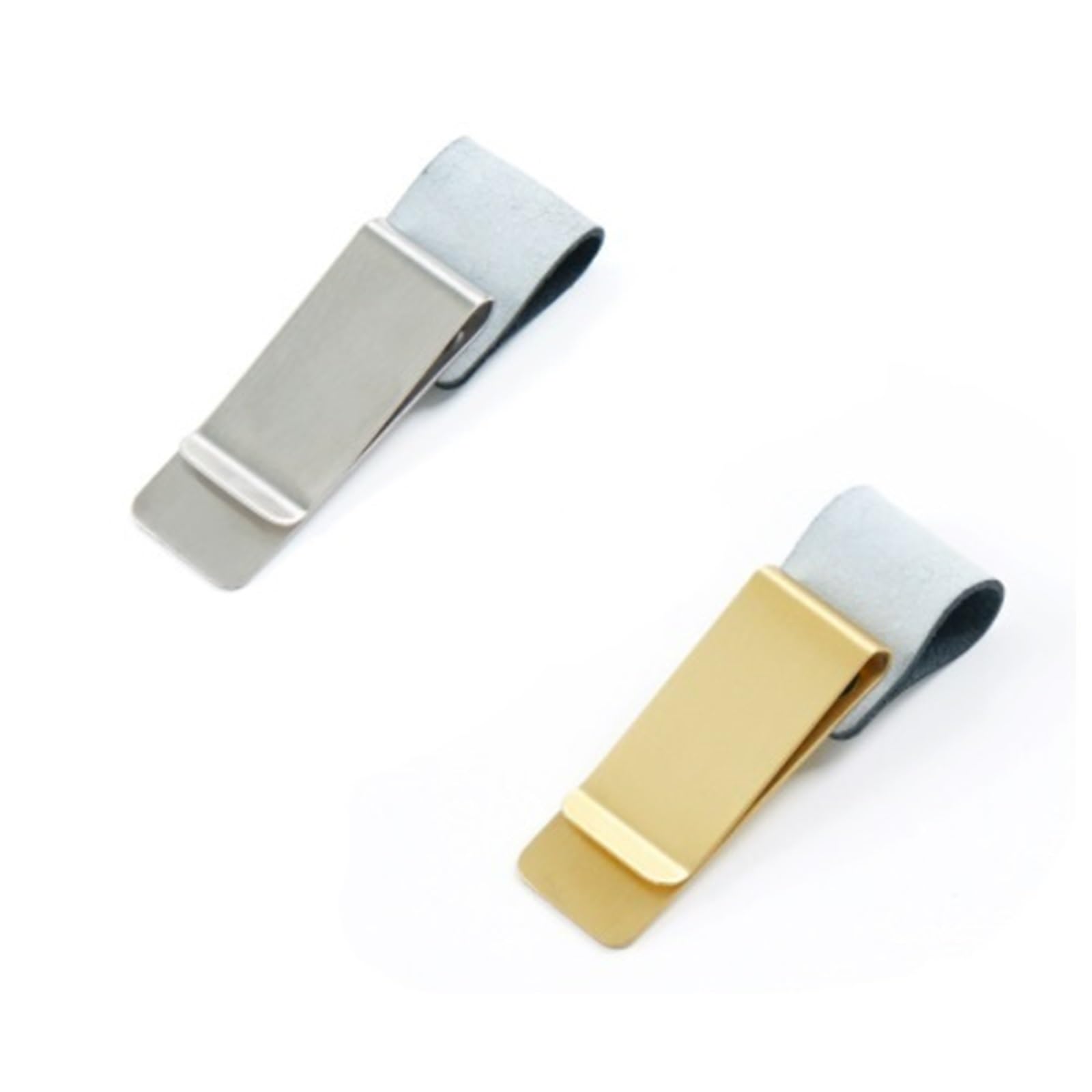 Mlyvax Leather Pen Holder Clip for Traveler Notebook Journals, Brass Bookmark Clips Book Pages Divider for School Stationery(16pcs,Brass)