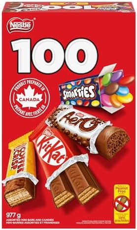 FAVOURITES KITKAT, AERO, SMARTIES & COFFEE CRISP Mini Bars & Cand...
