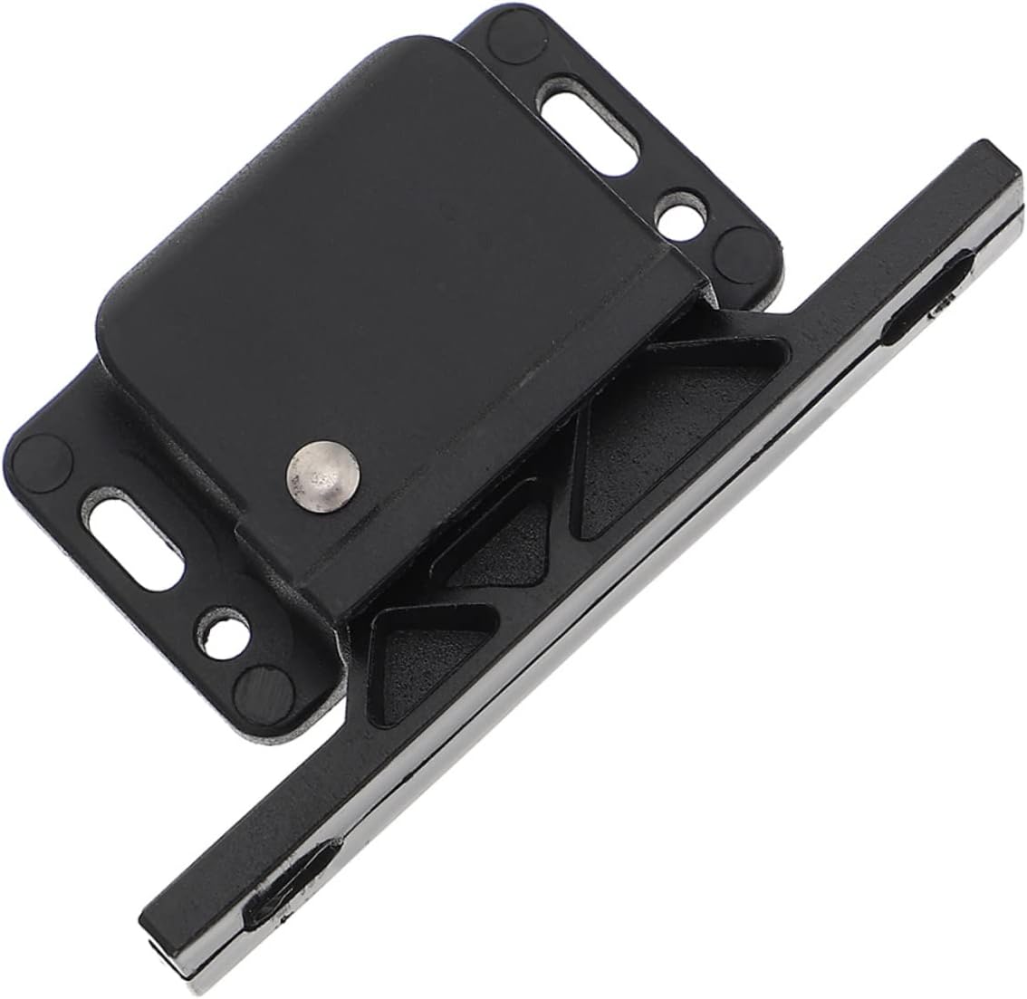 5pcs Rv Cabinet Latch Push-to-Close Lock Sliding Door Safety Catch for Motorhome and Home Use Zinc Alloy Easy to Operate Proofing for Cabinets and Furniture