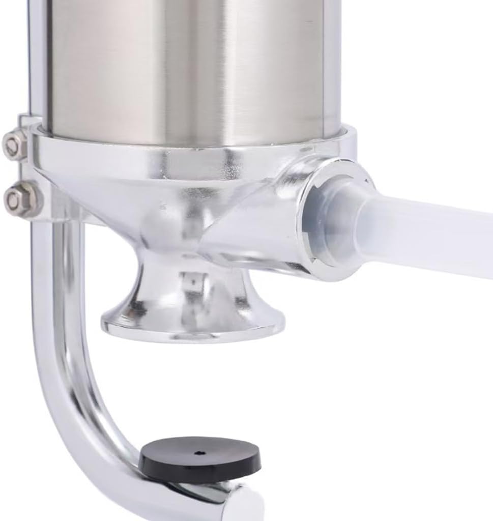 Professional Frankfurter Stuffer Set 4 Tube Measurements Manual Handle Plan Permanent Metal Building