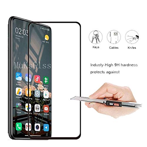 Capa Anel Transparente Arm. para celular Xiaomi POCO X3 NFC ou Poco X3 Pro e Película de vidro 9H Fu