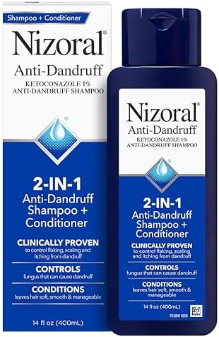 Nizoral 2-in-1 Anti Dandruff Shampoo and Conditioner, 14 Fl Oz