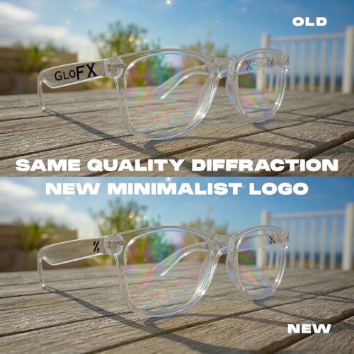 Image of Ultimate Diffraction Glasses - 3D Prism Rainbow Effect - Great Edm, Concert, and Rave Accessory