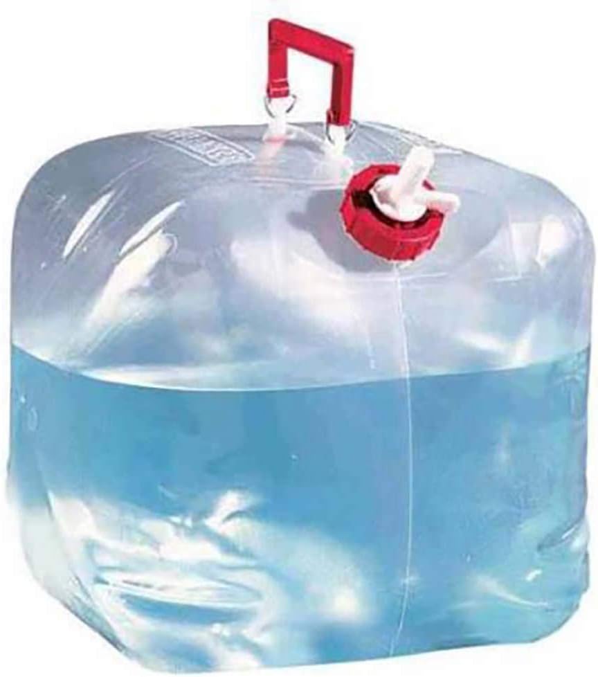 Reliance Fold-A-Carrier 2.5 Gallon Collapsable Water Container (Clear, Small)