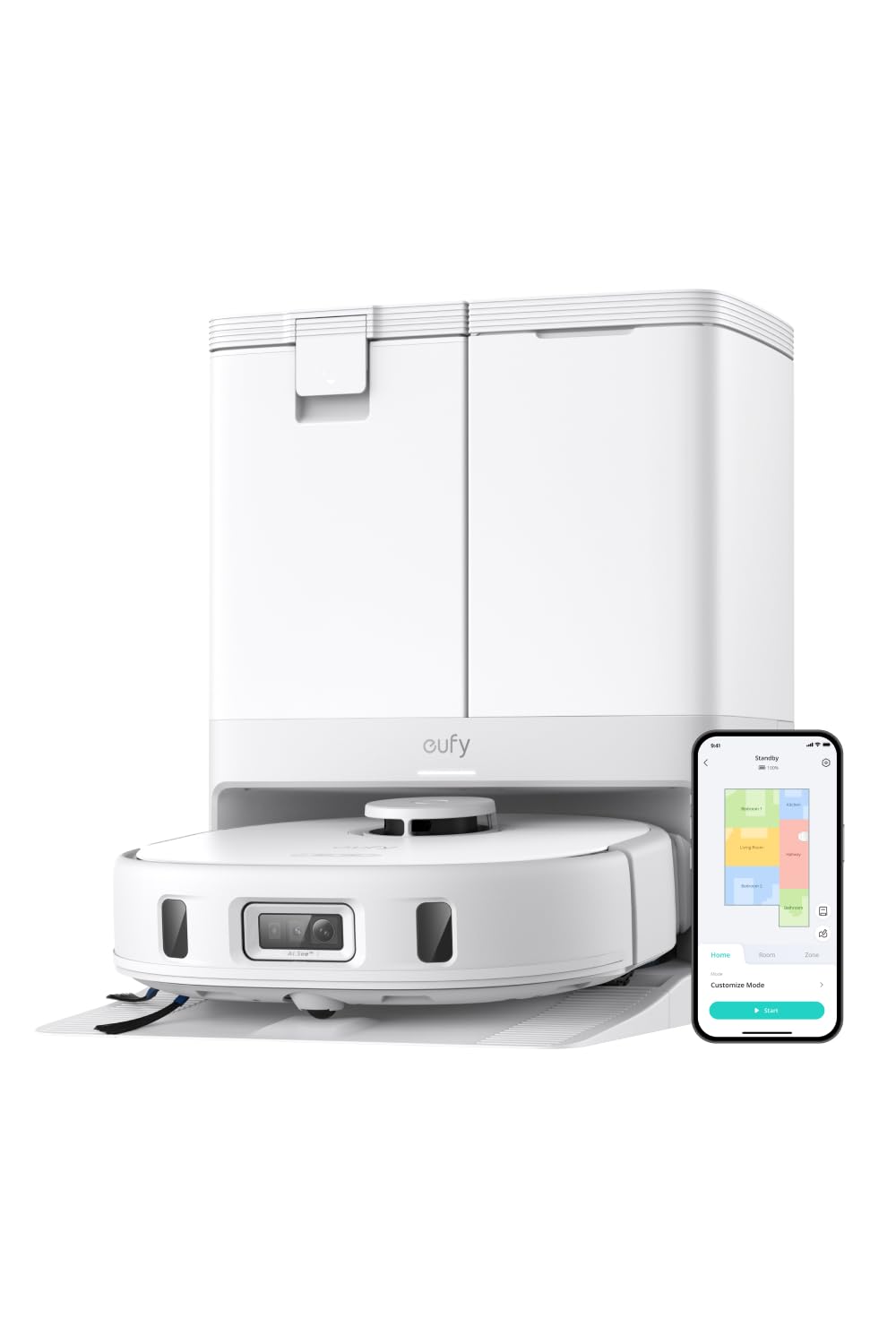 eufy Ｘ10 Pro omni ロボット掃除機本体 充電ドック付き Amazon | Anker Eufy (ユーフィ) X10 Pro Omni (ロボット掃除機) 【加