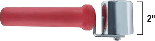 Miniatura 7 de ROBERTS 10-964 Rodillo de costura de vinilo de 2 pulgadas, negrorojo