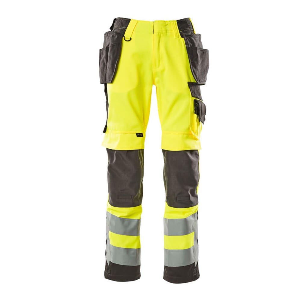 Mascot Yellow/Dark Anthracite 15531-860-1718-90C49 Size L90cm/C49 "Wigan" Craftsmen's Trousers