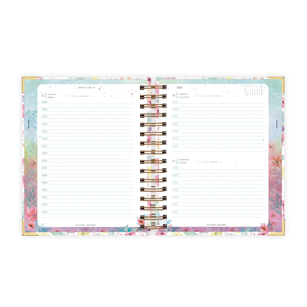 Nukua Notes, Academic Calendar 2023-2024 (September to August), Day Page, 416 Pages, Size: 15.5 x 20.5 cm (A5) - Image 2