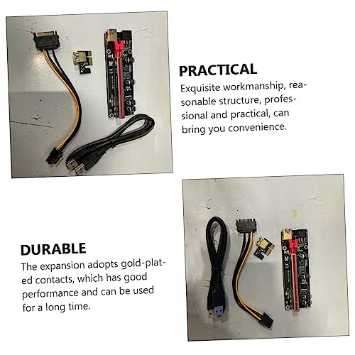 Adaptador Riser PCI-E para GPU con Fijación Estable miniatura 5