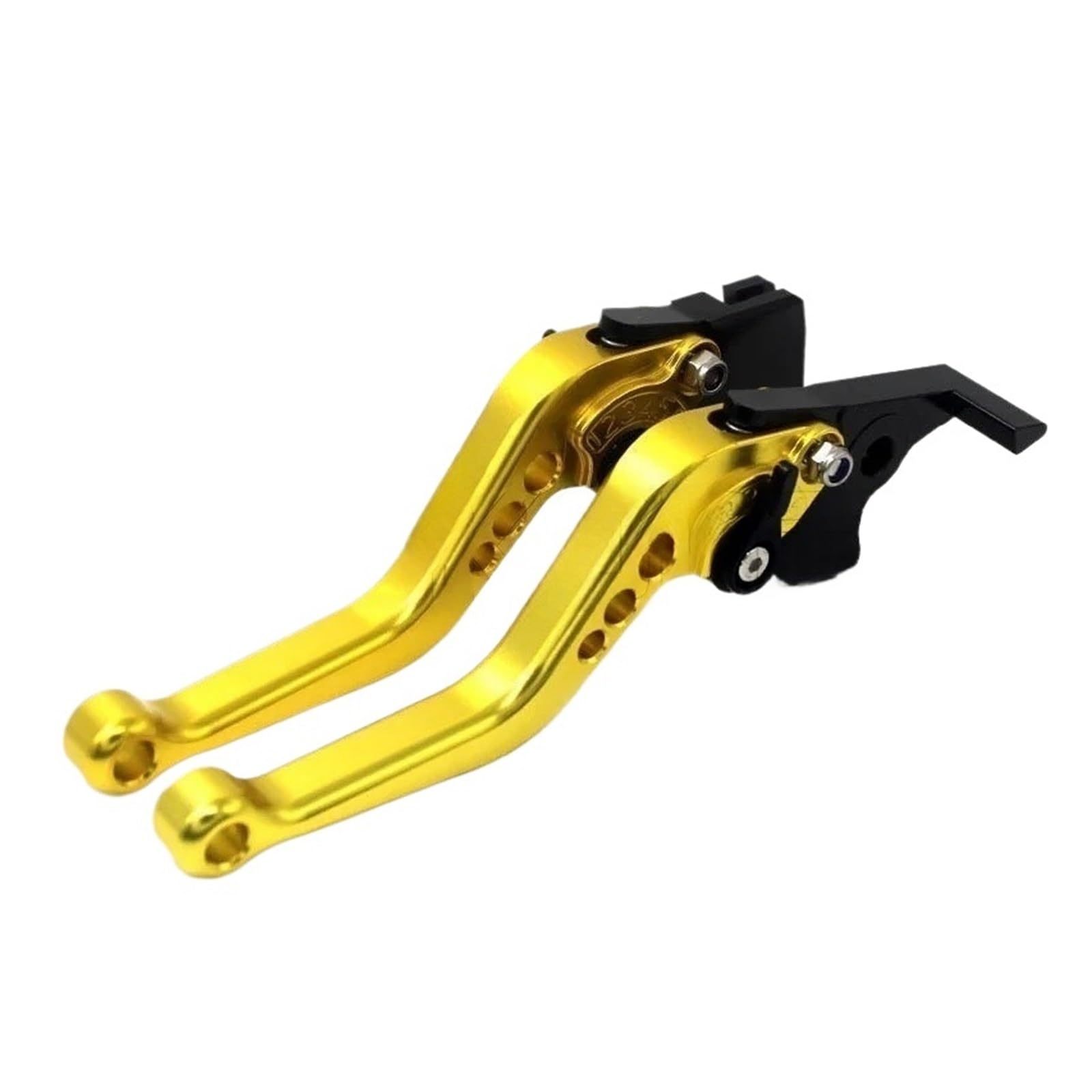 Wkdyriwo Lever Golden Motorcycle Brake Clutch Lever Handle Levers For Ka&Wasaki For Ni&Nja 250R 300R 400 250 300 R Ex250r Parts Motorcycle Brake Clutch Levers