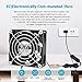 KEYFANCLUB Muffin Fan 110v 120v 220v 3 inch Fan with AC Plug Electronic Cooling Fan 80mm x 25mm