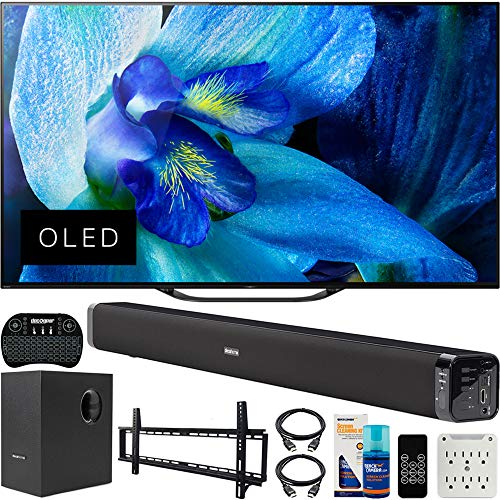 Sony XBR-65A8G 65 inch BRAVIA OLED 4K HDR Smart TV 2019 Model Bundle