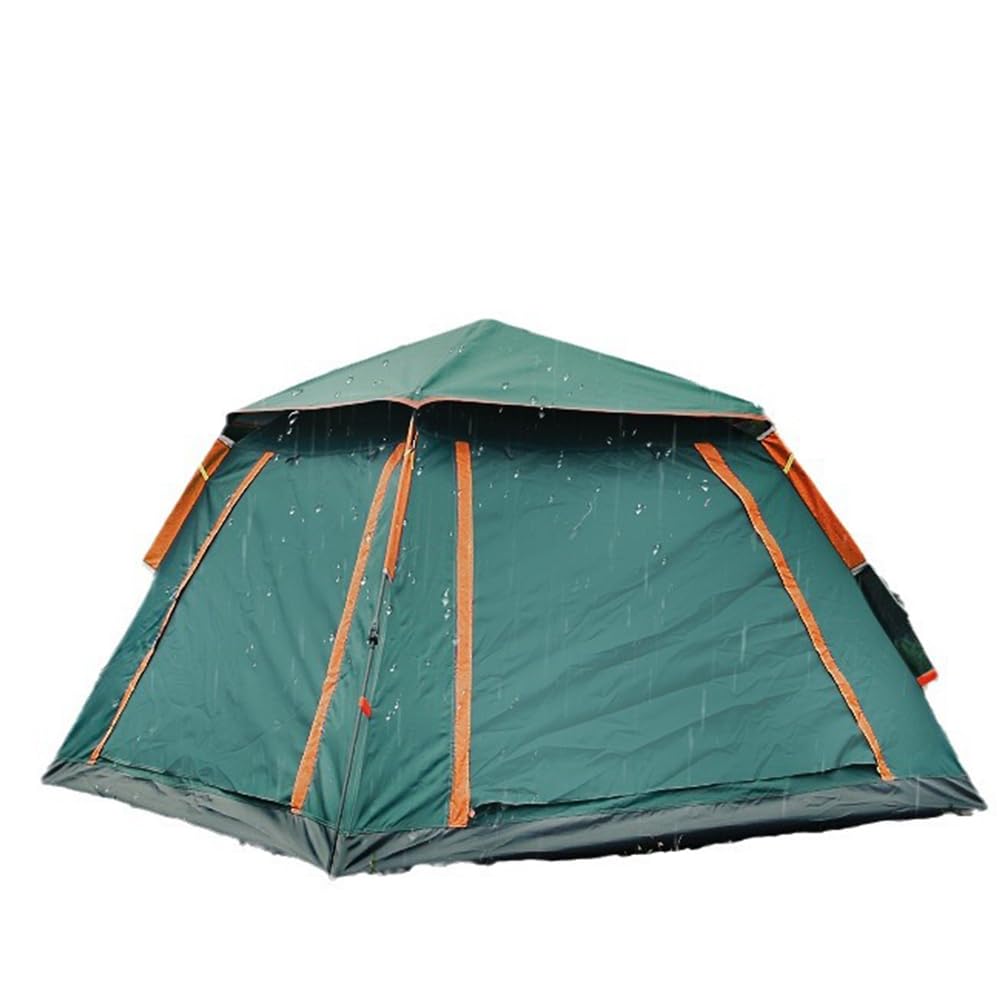 Tente de camping familiale 4 places abri extérieur imperméable pour week-end randonnée