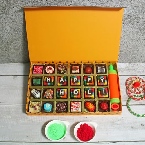 Image of Velvet Fine Chocolates Holi Party box