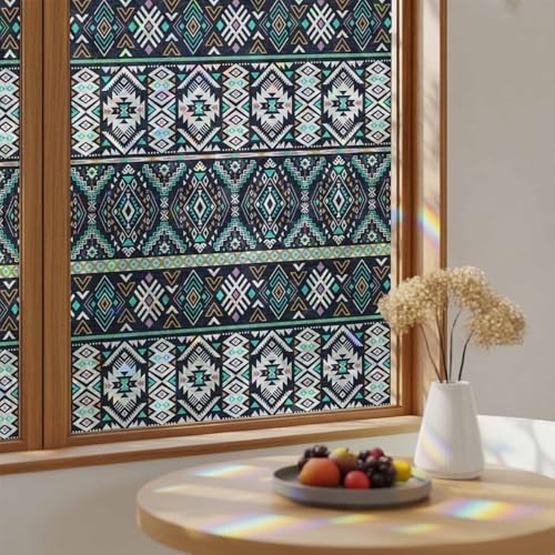 Película Decorativa para Ventana 17.7" x 39.3" 2 piezas miniatura 2