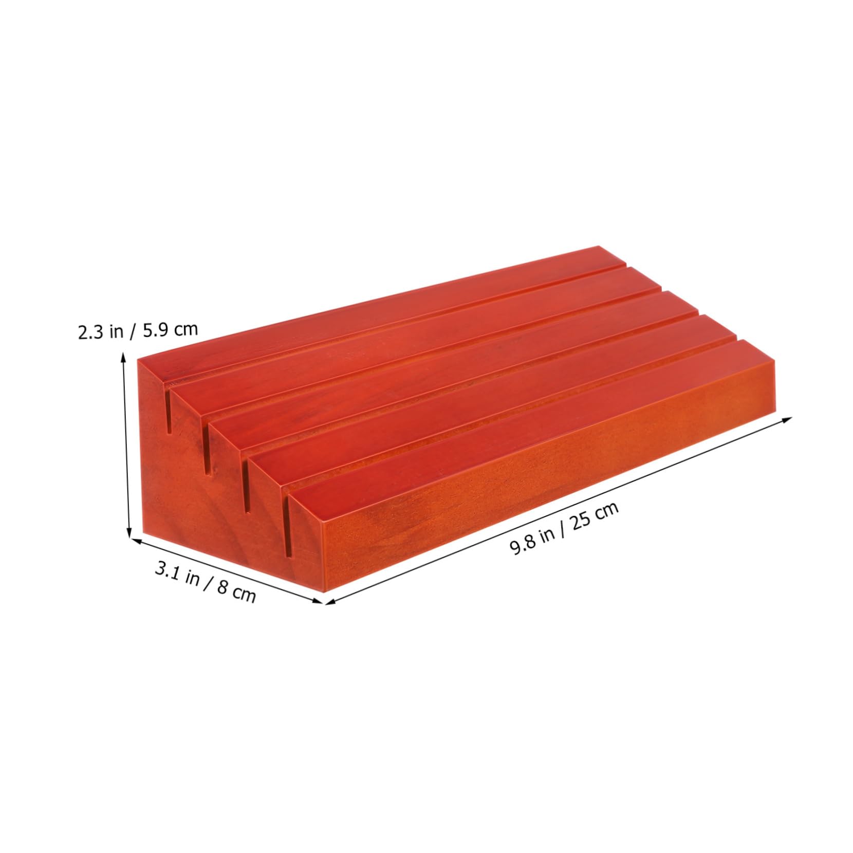 Soporte de Madera para Naipes 2 Piezas Base de Mesa Marrón | Juego para Cartas, Presentación Vertical, Acceso Rápido, Uso en Partidas y Reuniones