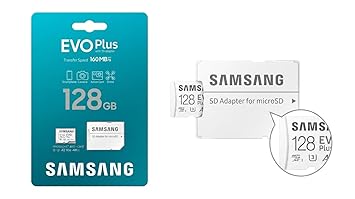 Nexora EVO Plus 128GB Micro SDXC Up-to 160MB/s, Expanded Storage for Gaming Devices, Android Tablets and Smart Phones, Memory Card,