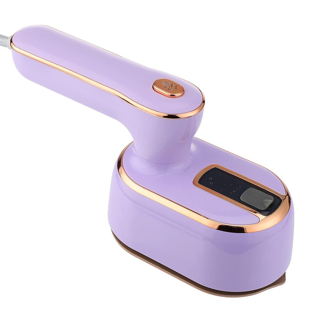 Máquina de planchar de ropa profesional de mano con vapor caliente para el hogar húmedo y seco, doble pequeña máquina eléctrica de viaje plegada, mini vaporizador de ropa para el hogar, viajes
