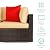Best Choice Products 7-Piece Modular Outdoor Sectional Wicker Patio Conversation Set w/ 2 Pillows, Coffee Table, Cover Included - Brown/Tan