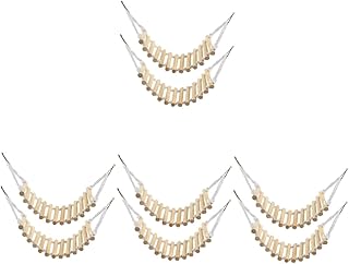 POPETPOP 8 Pçs Ponte Suspensa De Papagaio Hamster Brinquedos Para Mastigar Brinquedos Para Animais De Estimação Balanço Para Hamster Balanço Para Papagaio Balanço Para Papagaio Suspenso