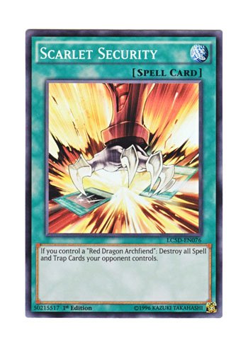 �V�Y�� �p��� LC5D-EN076 Scarlet Security �N�����]���E�w���E�Z�L���A (�X�[�p�[���A) 1st Edition