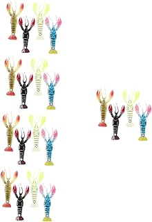 BESPORTBLE Fishing Lure 20 pcs Fishing baits Soft baits for Fishing Crawfish Bait Crawfish Lure Fake Fishing Lures