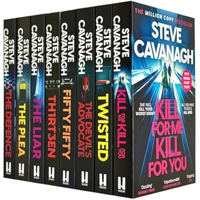 Steve Cavanagh Collection 8 Books Set