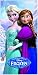 Produktbild Maxi & Mini Strandtuch "Frozen Die Eiskönigin - Elsa und Anna", 140 x 70 cm, Baumwolle