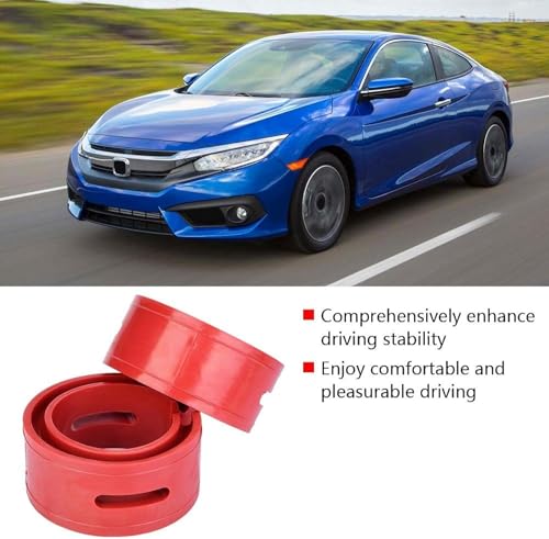 Image of 2Pcs Universal Car Shock Absorber Spring Bumper Power Auto Buffers Coil Spring For Increasing Drive Height, Suspension Soft ride Stabilizer (.Type B - Shock Absorber Buffer Spring.)