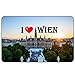 Produktbild Cadora Magnetschild Kühlschrankmagnet I Love Wien VI