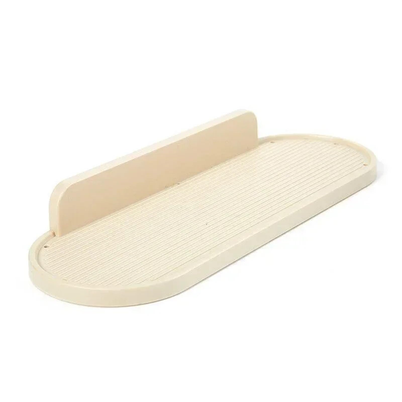 DHYUACN Shower Caddy Bathroom Shelf Toilet Free Punch Shampoo Shower Seasoning Bottle Bracket Kitchen Accessories(Khaki)