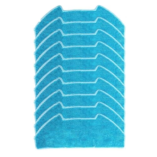 WIIYENA Lot de 10 chiffons lavables et réutilisables compatibles avec aspirateur robot Vozascly R10